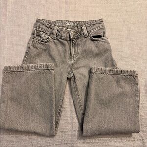 Cat & Jack Gray Straight Jeans